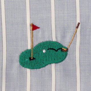 ゴルフ刺繍ホビーハンカチ