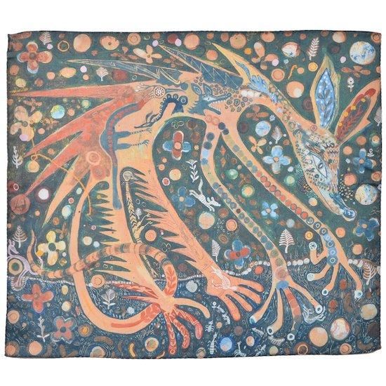 種を食べた獣ハンカチ - swimmie ハンカチ | OLD-FASHIONED STORE