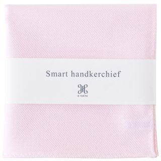 [Smart handkerchief] ピンクツイルハンカチ