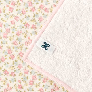 パイル＆ハンカチ Kids / ピンク Small Flowers