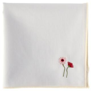スワトーハンカチ 刺繍 ハンカチ 花 花柄 結びつい スワトーハンカチ 刺繍 ハンカチ 花 花柄 結びつい