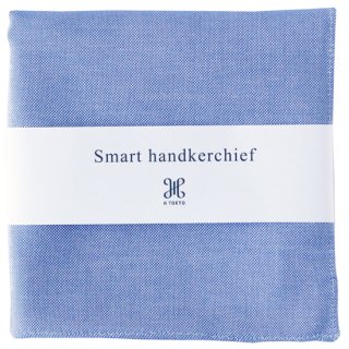[Smart handkerchief] ネイビーオックスハンカチ
