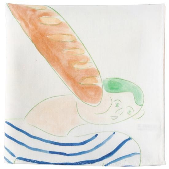 NEVER ANGRY MAN | H TOKYO ハンカチ | OLD-FASHIONED STORE