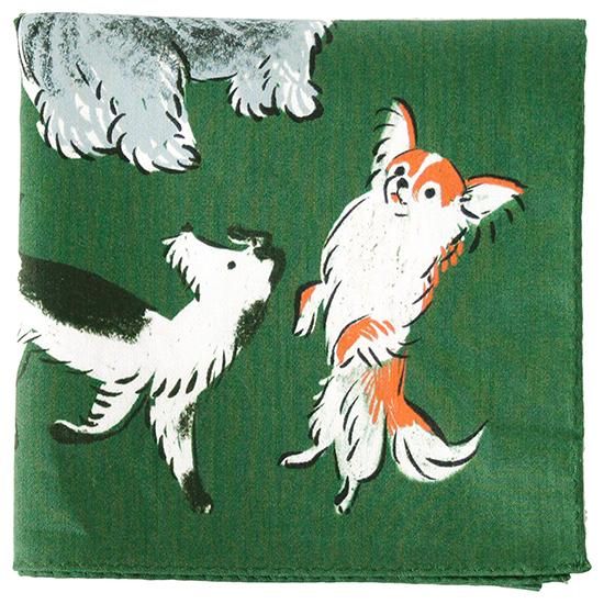 DOG RUN | H TOKYO ハンカチ | OLD-FASHIONED STORE DOG RUN | H TOKYO ハンカチ | OLD-FASHIONED STORE