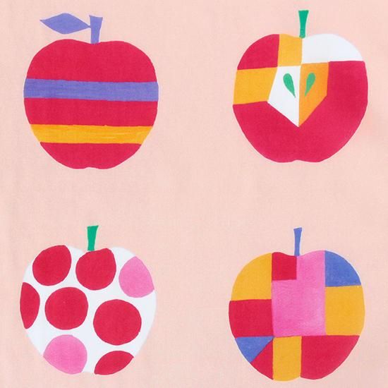 mela] 庭のりんご - swimmie ハンカチ | OLD-FASHIONED STORE