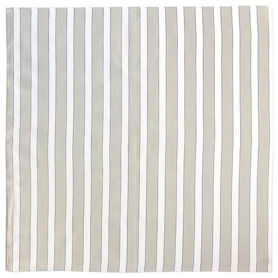 インポート生地 / SIDOGRAS オックスストライプハンカチ | H TOKYO