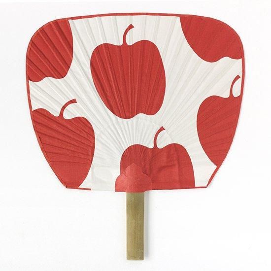 越生うちわ りんごの村［BIG］| TOKYO UCHIWA うちわ | OLD-FASHIONED