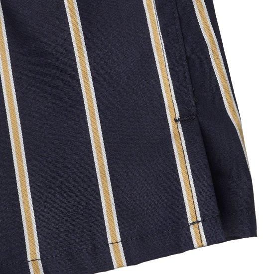 descendant OVAL AJIROGASA麦わら　ネイバーフッド classic ゴールドラインネイビーストライプトランクス M-XL