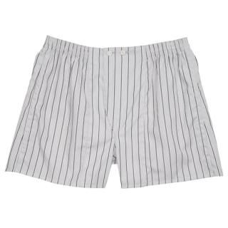 classic ポプリンブルーホワイトストライプトランクス M-XL classic ポプリンブルーホワイトストライプトランクス M-XL