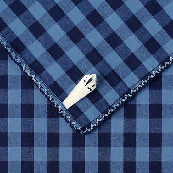 HEUGNハンカチ Wピコット / denimハンカチ - swimmie ハンカチ | OLD-FASHIONED