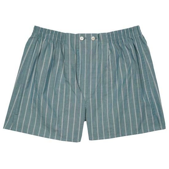 New Classic ブルーグレーワークストライプトランクス M-XL New Classic ブルーグレーワークストライプトランクス M-XL