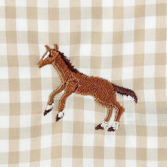 趣味の刺繍ハンカチ/馬 | H TOKYO ハンカチ | OLD-FASHIONED STORE 趣味の刺繍ハンカチ/馬 | H TOKYO ハンカチ | OLD-FASHIONED STORE