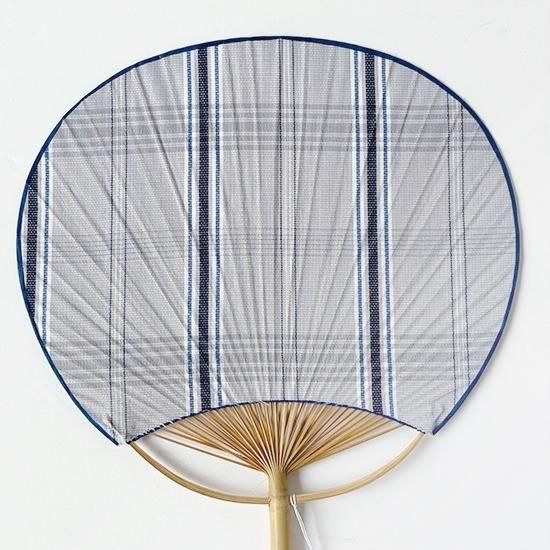 パープルグラフチェック［SMALL］| TOKYO UCHIWA うちわ | OLD