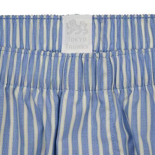 Short サックスライムストライプトランクス M-L- TOKYO TRUNKS