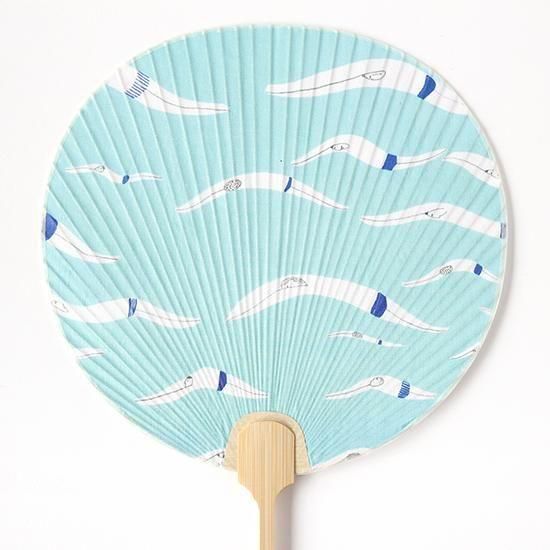 京うちわ 泳ぐ人 | TOKYO UCHIWA うちわ | OLD-FASHIONED STORE