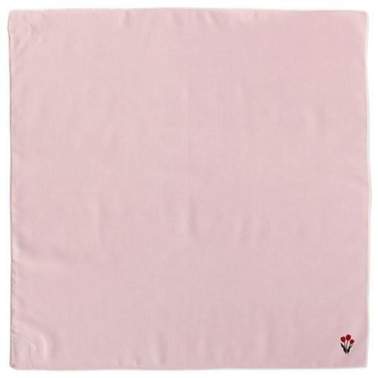 3月の花 / チューリップ刺繍ハンカチ - swimmie ハンカチ - OLD