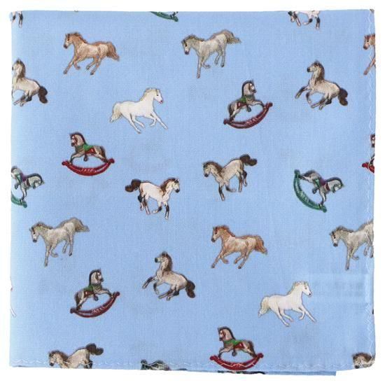 インポート生地 / テクスタ rocking horse | H TOKYO ハンカチ | OLD