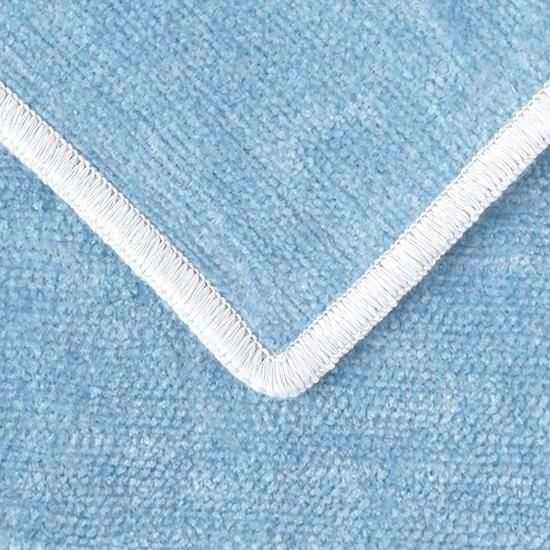 イチバン　 日本製 RUNE 内藤ルネ ポピーと少女 ハンカチ シェニール織 23cm 綿100