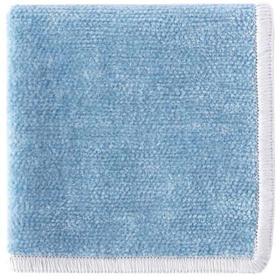 シェニールタオルハンカチ / ペールブルー×アイスミックス | H TOKYO