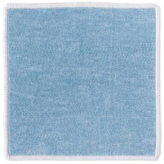 シェニールタオルハンカチ / ペールブルー×アイスミックス | H TOKYO