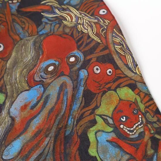 年代物 貴重！春画 コレクターの方に！半纏 紳士物ハンテン 春画 裏地 Tatsumi Shimura 志村立美 浮世绘一组四幅 (Japanese b.1907-d