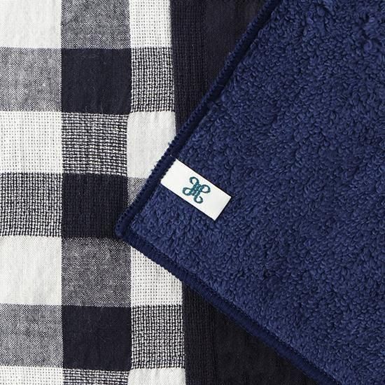 CK   ネイビー チェックハンカチ Calvin Klein CK カルバンクライン ハンカチ 約48×48cm 父の日