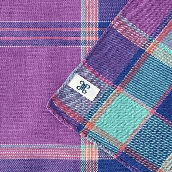 チェック柄・ストライプ柄ハンカチセット 8203_sn.jpg