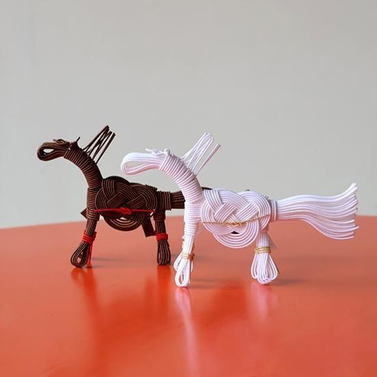 （b-468）水引　しめ縄リース　干支　午 b-468）水引 しめ縄リース 干支 午 2026 午年商品集めました！「手芸材料