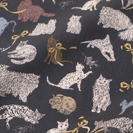 リバティ Koh & Eito / black ハンカチ | H TOKYO ハンカチ | OLD