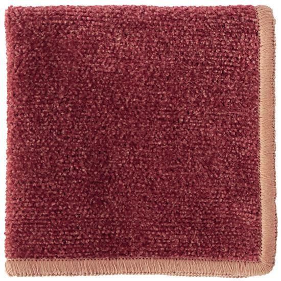 シェニールタオルハンカチ / キャメル×ブラウンレッドミックス | H