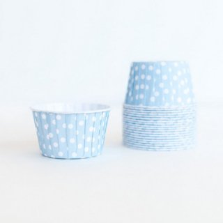 Treat Cups- Blue Dot<br>set of 20