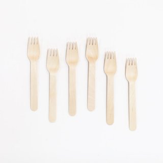 Wood Forks<br>Set of 12