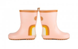  40% OFF SALE - CHILDREN'S RUBBER BOOTS /// RAINBOW-SHELL