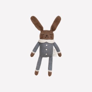  bunny knit toy // slate jumpsuit