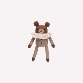  teddy knit toy // oat pyjamas