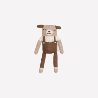  puppy knit toy // nut overalls