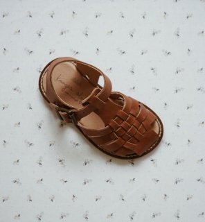  60% off sale // minou strap sandal // cognac // ONLY 2 LEFT - 17.3cm