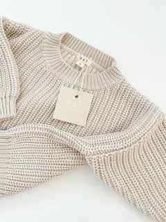  30% OFF SALE // Stone Chunky Sweater 