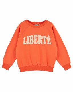  50% OFF / LIBERTE ORGANIC COTTON SWEATSHIRT // ORANGE
