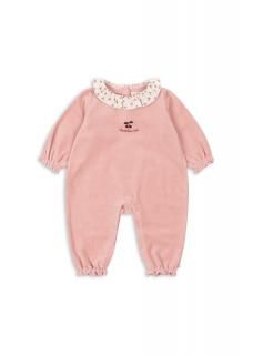  50% OFF / MIFFA FRILL ONESIE // mellow rose