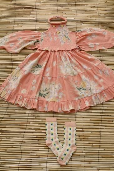 SALE 50% OFF // The Daisy Print Holiday Dress // 販売サイズ 4Y-6Y