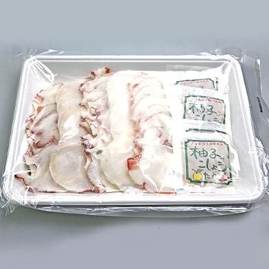 お刺身たこ ゆず胡椒たれ付 16パックセット トナミ食品プロショップ お刺身たこ ゆず胡椒たれ付 16パックセット トナミ食品プロショップ