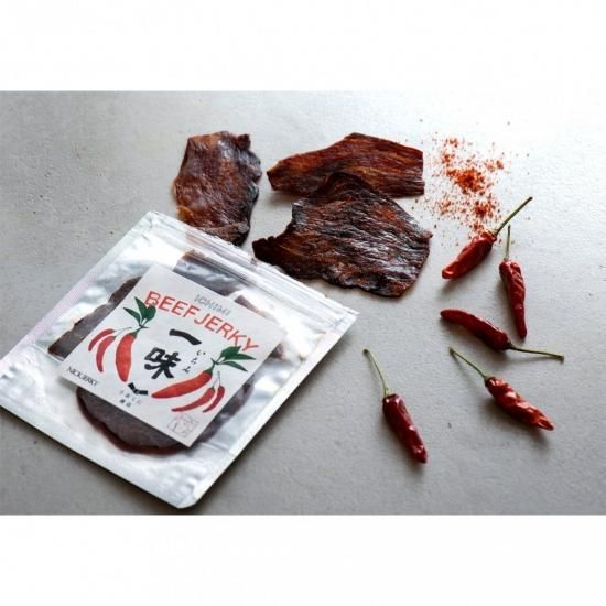 みゆーんハラコジャーキー うおくに商店》一味ビーフジャーキー12g - Nick