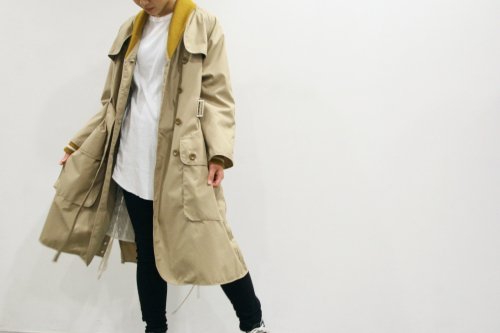 <img class='new_mark_img1' src='https://img.shop-pro.jp/img/new/icons47.gif' style='border:none;display:inline;margin:0px;padding:0px;width:auto;' />NON TOKYO / LACEUP TRENCH COAT(BEIGE)