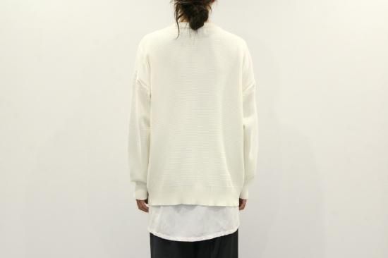 YASHIKI | ヤシキ Konayuki Cardigan / コナユキ カーディガン (WHITE
