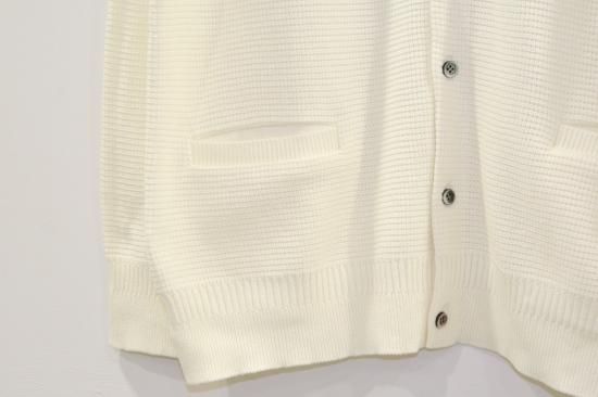 YASHIKI | ヤシキ Konayuki Cardigan / コナユキ カーディガン (WHITE