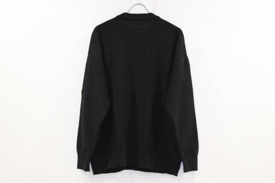 YASHIKI | ヤシキ Konayuki Cardigan / コナユキ カーディガン (BLACK