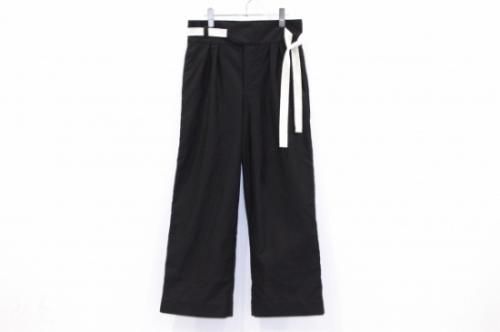 <img class='new_mark_img1' src='https://img.shop-pro.jp/img/new/icons47.gif' style='border:none;display:inline;margin:0px;padding:0px;width:auto;' />ANITYA - SAMSARA / GURKHA PANTS(BLACK)