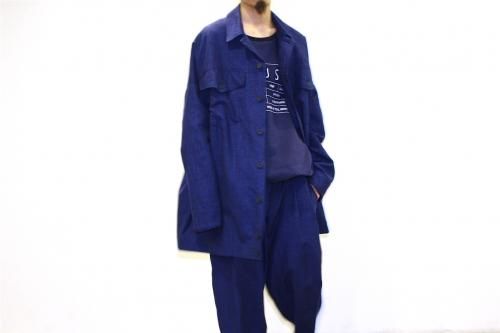 <img class='new_mark_img1' src='https://img.shop-pro.jp/img/new/icons47.gif' style='border:none;display:inline;margin:0px;padding:0px;width:auto;' />house of the very island's... / DENIM JACKET COAT(DARK BLUE)