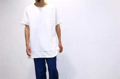 <img class='new_mark_img1' src='https://img.shop-pro.jp/img/new/icons47.gif' style='border:none;display:inline;margin:0px;padding:0px;width:auto;' />THEE / LINEN TEE(WHITE)